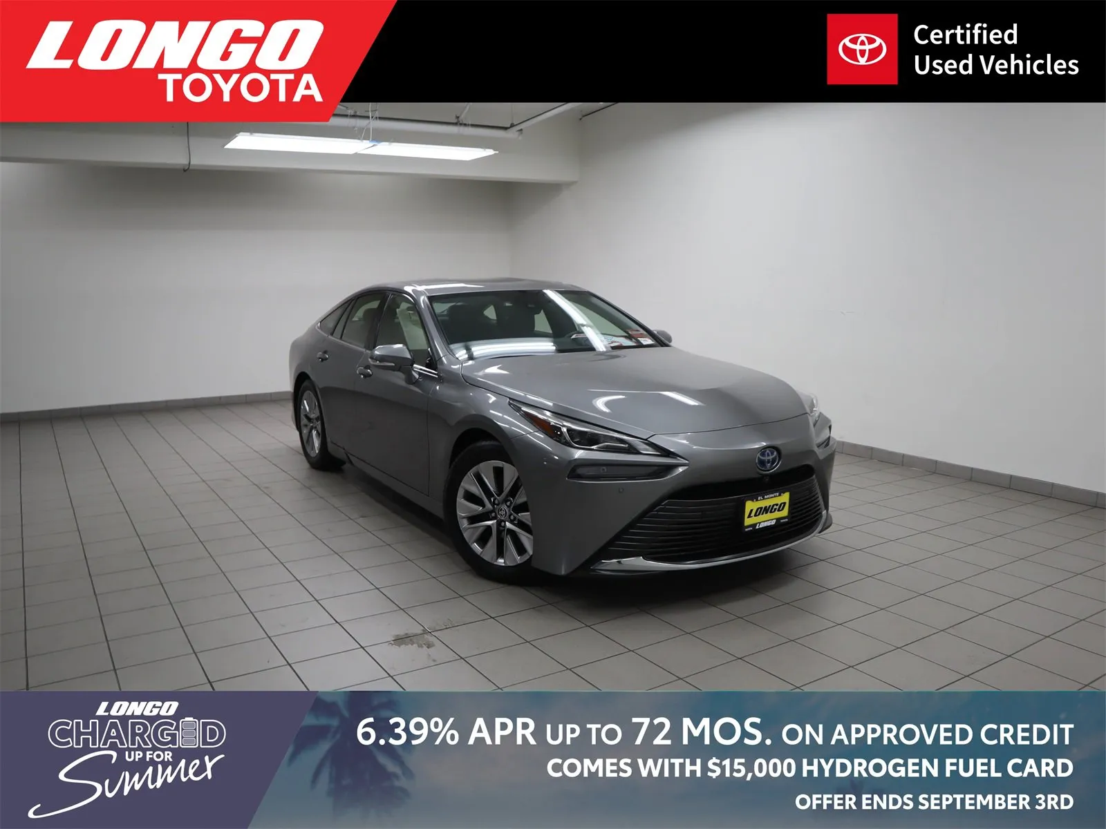 Used 2021 Toyota Mirai w/ Advanced Technology Package