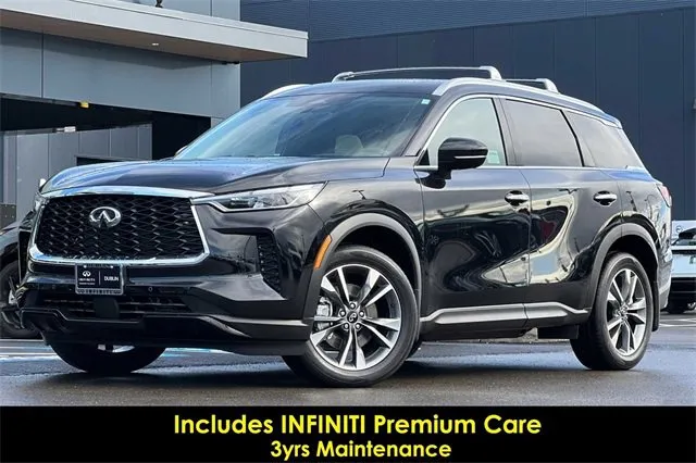 New 2024 INFINITI QX60 Pure w/ Cargo Package