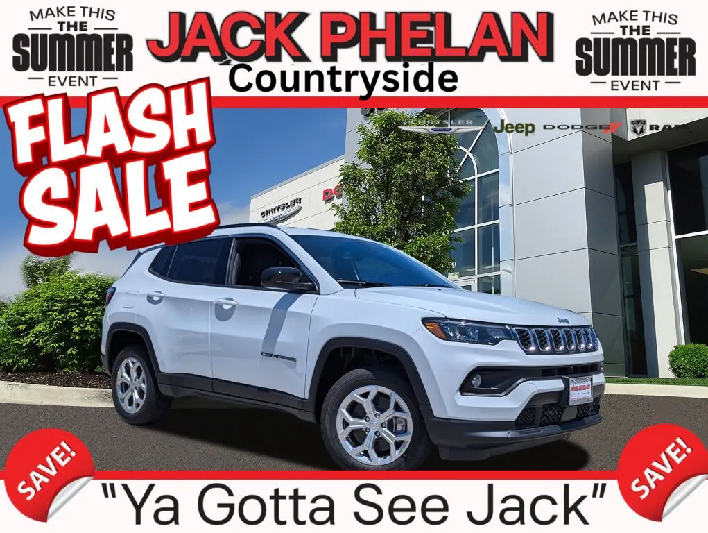 New 2024 Jeep Compass Latitude w/ Sun and Sound Group