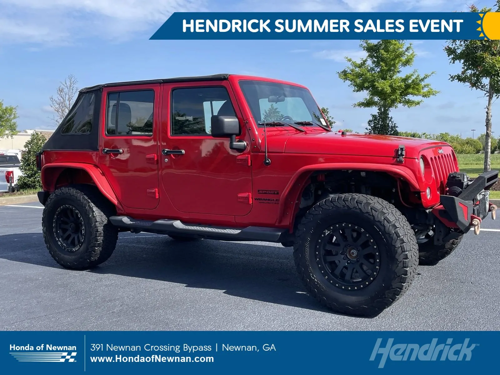 Used 2016 Jeep Wrangler Unlimited Sport w/ Max Tow Package