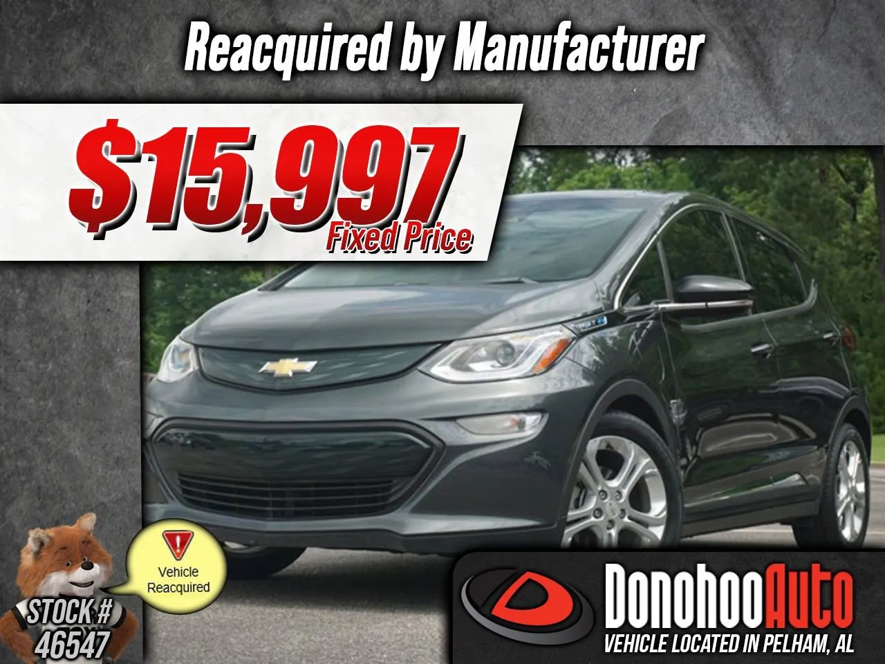 Used 2017 Chevrolet Bolt Premier w/ Driver Confidence II Package