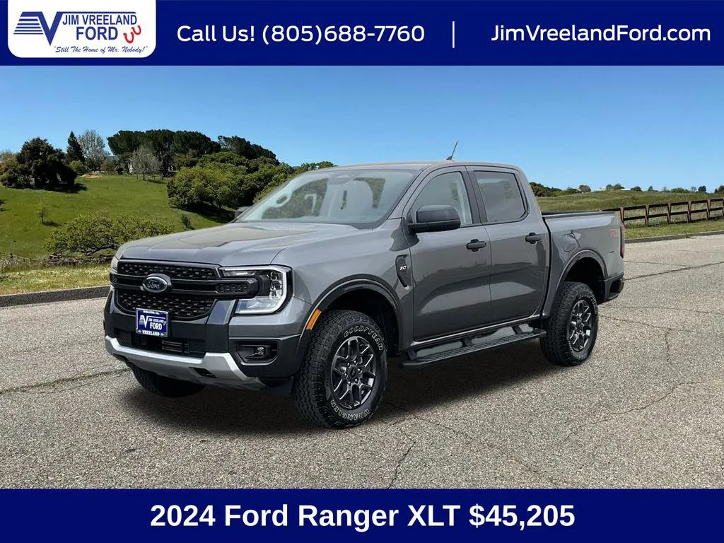 New 2024 Ford Ranger XLT w/ FX4 Off-Road Package