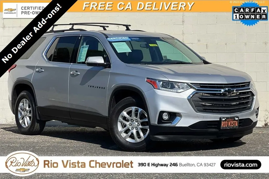 Certified 2023 Chevrolet Traverse RS w/ LPO, Floor Liner Package
