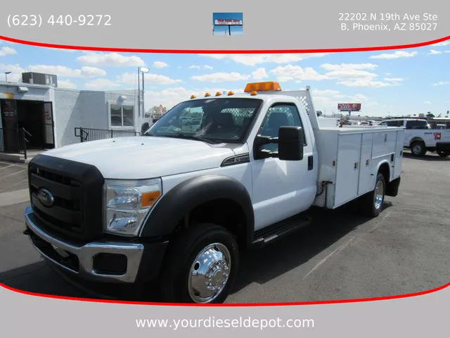 Used 2012 Ford F550 4x4 Regular Cab Super Duty