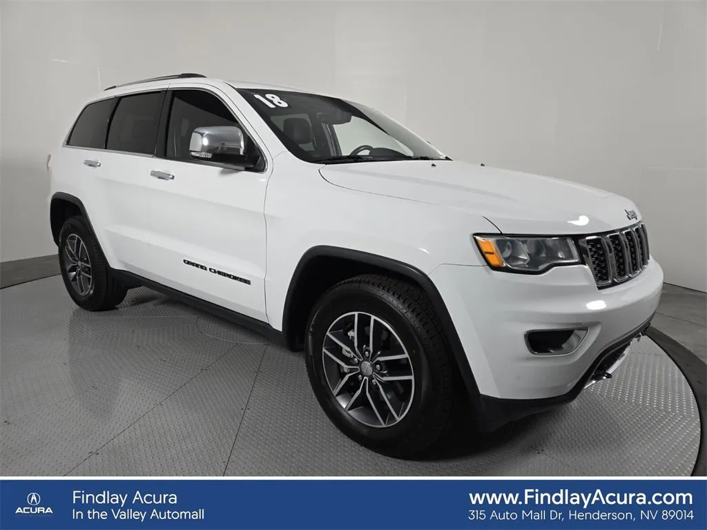 Used 2018 Jeep Grand Cherokee Limited