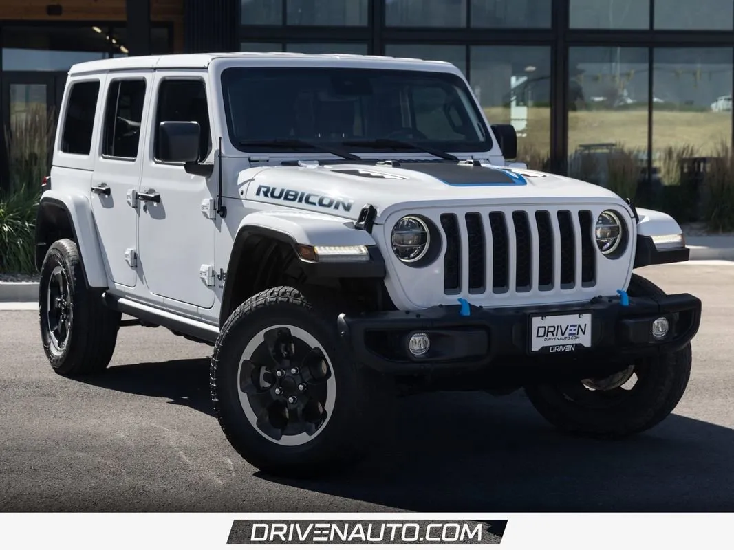 Used 2021 Jeep Wrangler Unlimited Rubicon 4xe w/ Steel Bumper Group