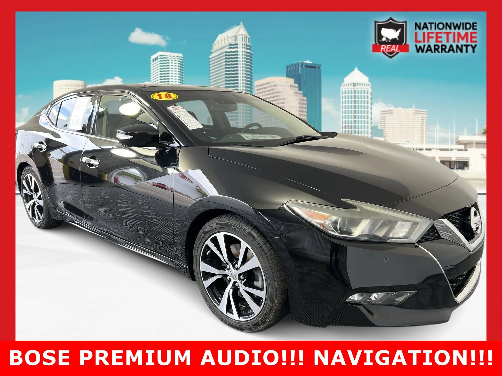 Used 2018 Nissan Maxima Platinum w/ Interior Lighting Package