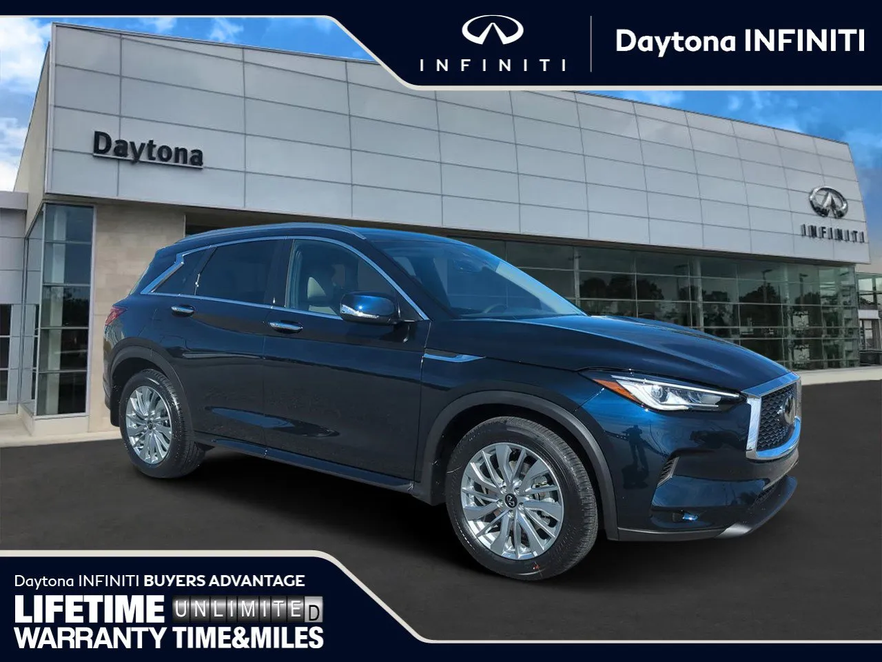 New 2024 INFINITI QX50 Luxe w/ Cargo Package