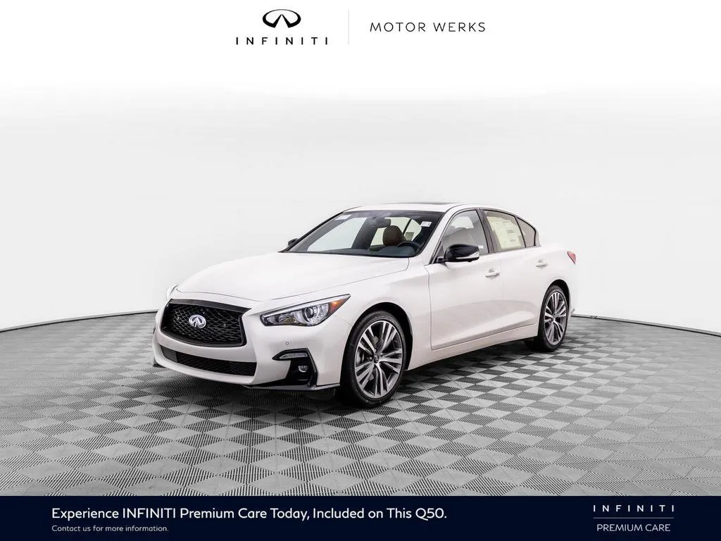 New 2024 INFINITI Q50 Sensory