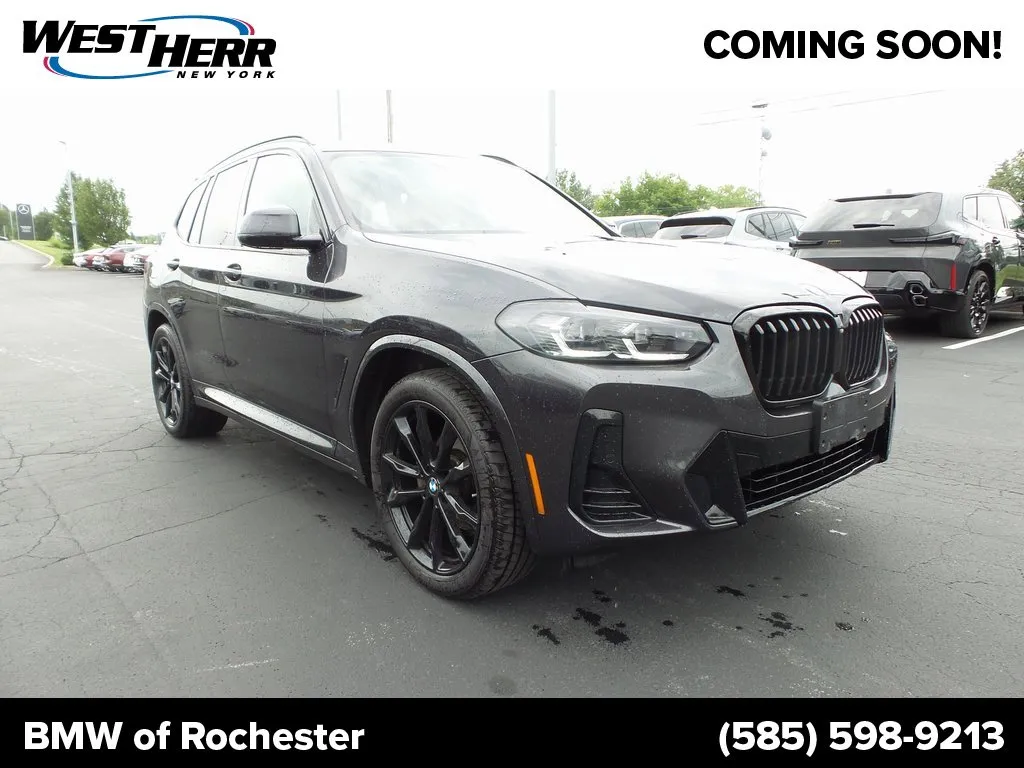 Certified 2022 BMW X3 xDrive30i w/ M Sport Package