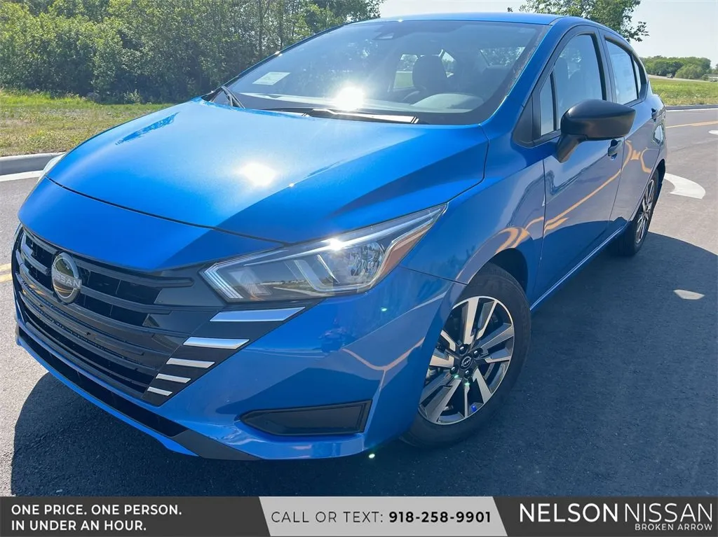 New 2024 Nissan Versa S w/ S Plus Package