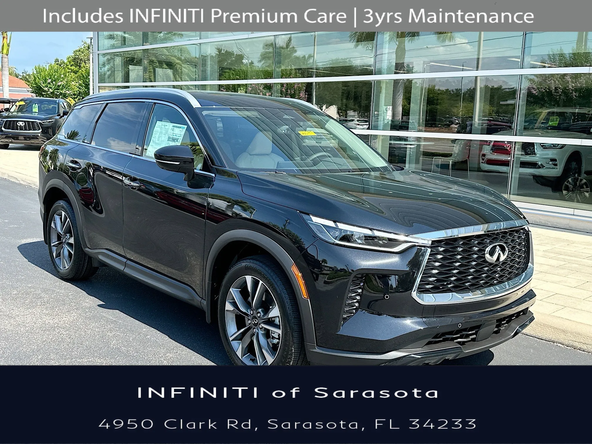 New 2024 INFINITI QX55 Essential w/ Cargo Package