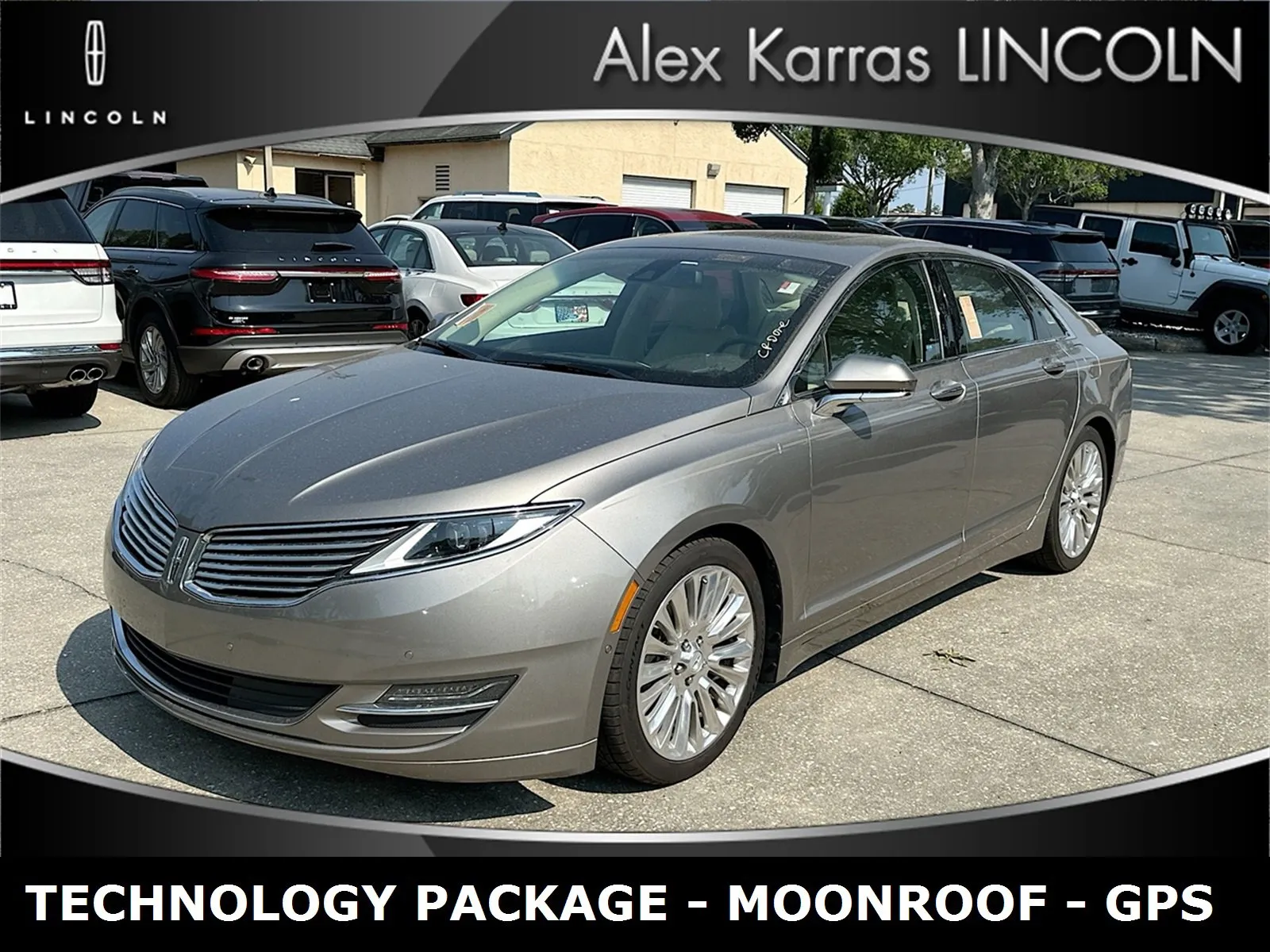 Used 2015 Lincoln MKZ w/ Equipment Group 102A Reserve