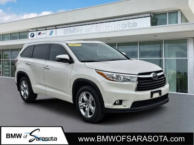 Used 2015 Toyota Highlander Limited Platinum