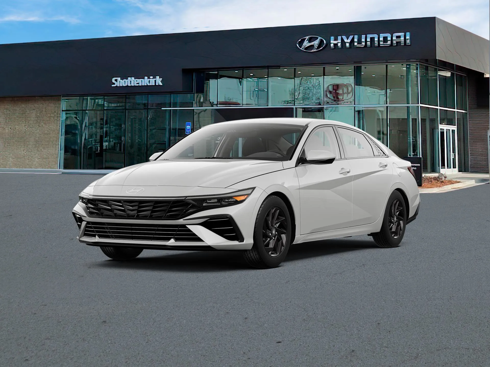 New 2024 Hyundai Elantra Blue