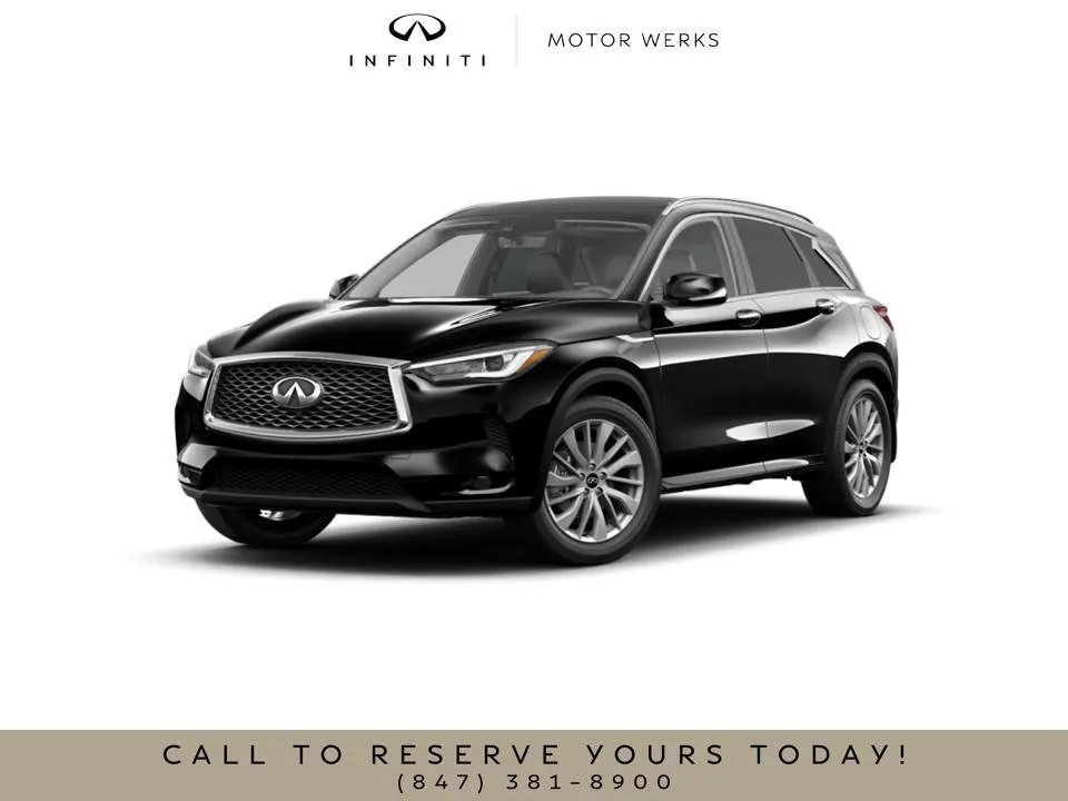 New 2024 INFINITI QX50 Luxe w/ Accent Package