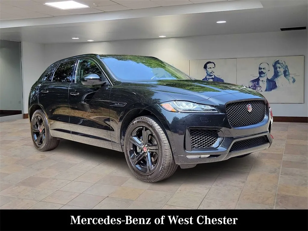 Used 2020 Jaguar F-PACE Checkered Flag