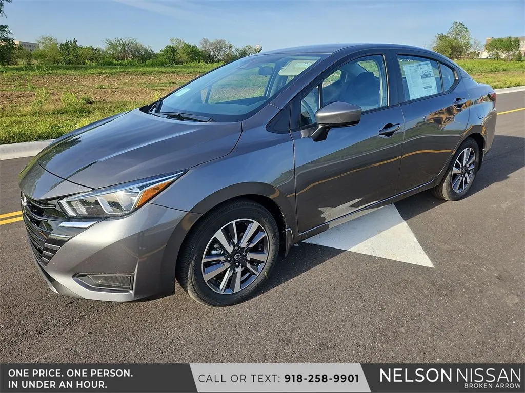 New 2024 Nissan Versa S w/ S Plus Package