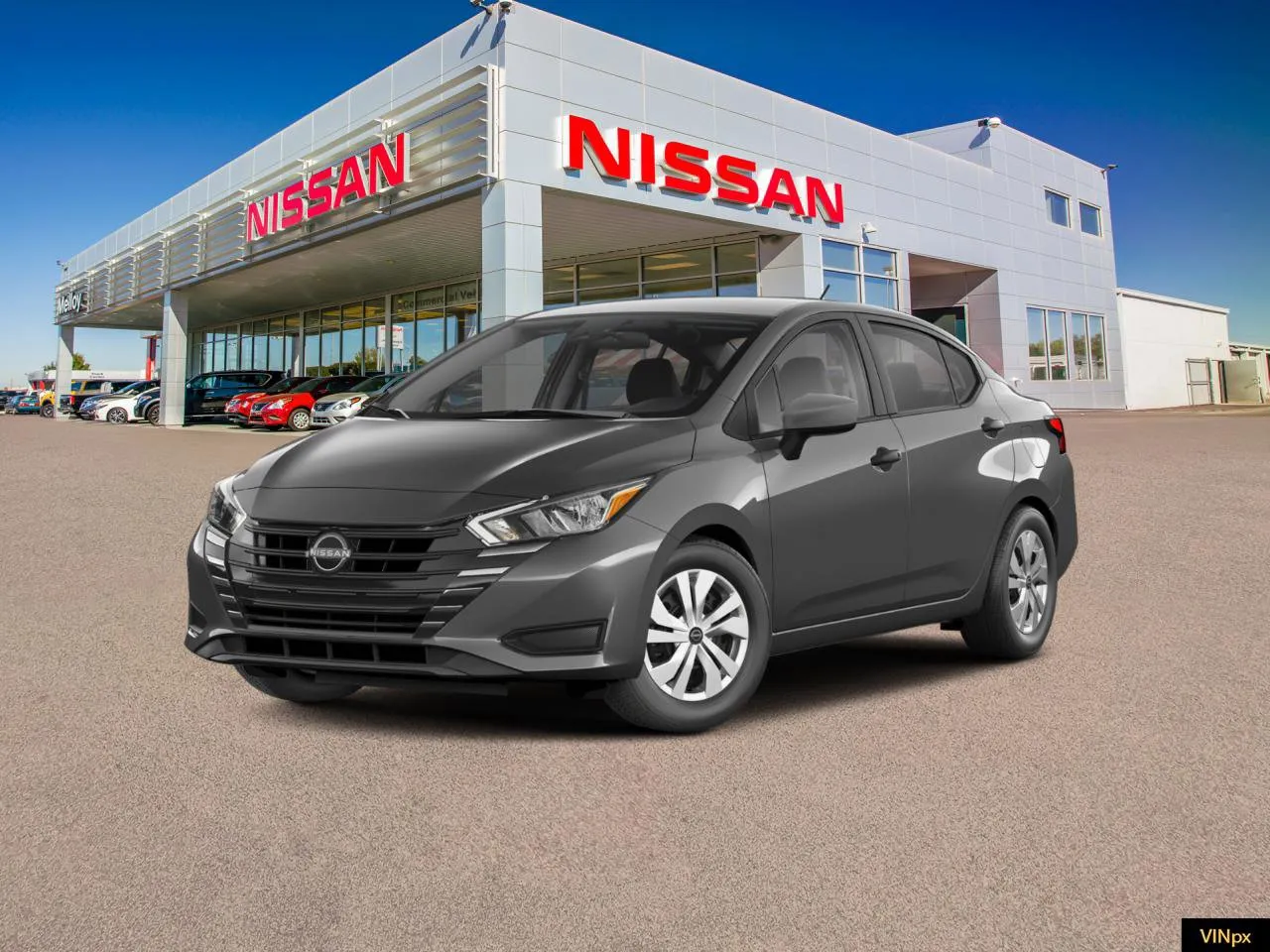 New 2024 Nissan Versa S w/ Trunk Package