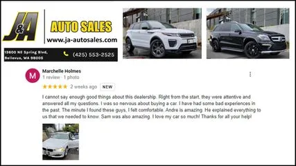 J & A Auto Sales