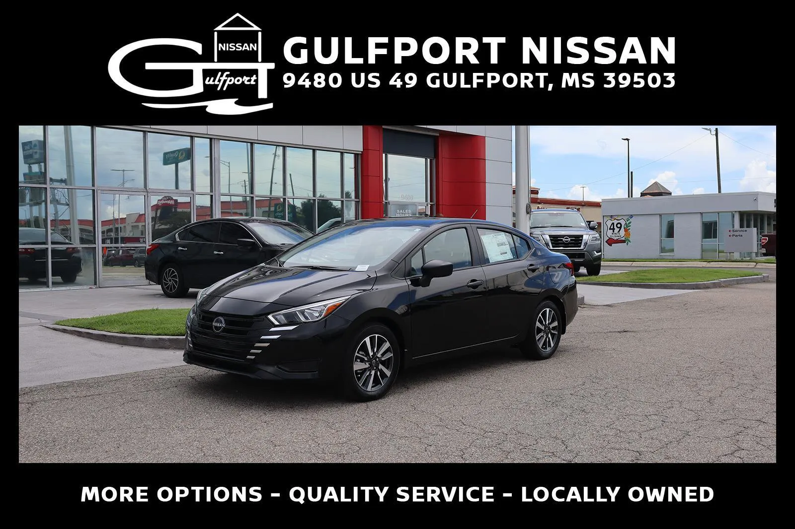 New 2024 Nissan Versa S w/ S Plus Package