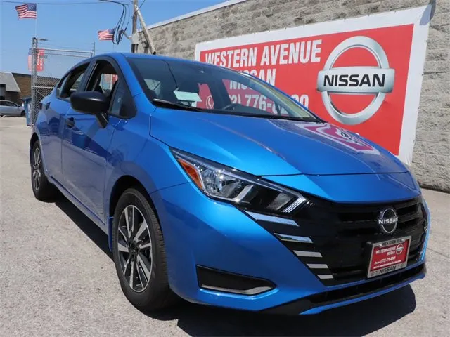 New 2024 Nissan Versa S w/ Trunk Package