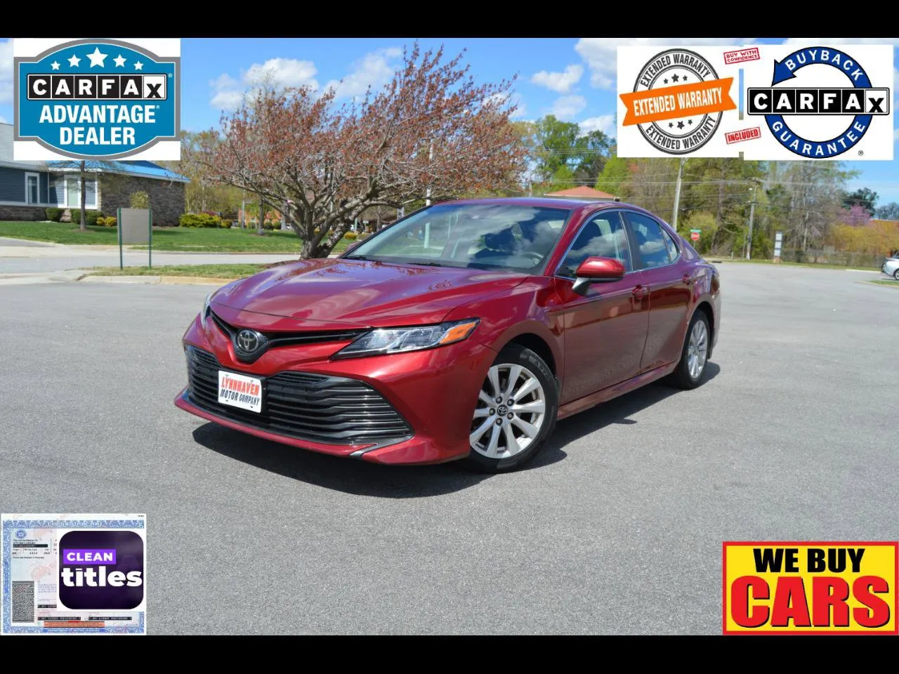 Used 2018 Toyota Camry XLE w/ Audio Package