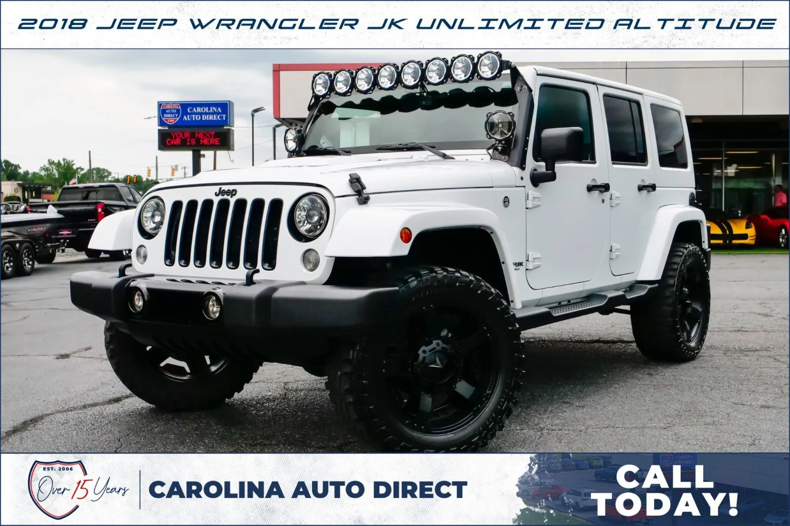 Used 2018 Jeep Wrangler Unlimited Sahara