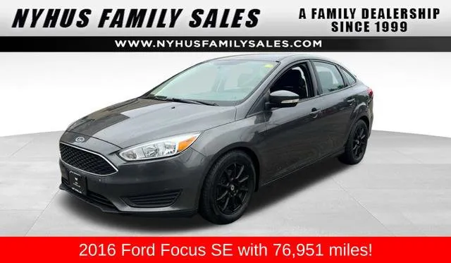 Used 2016 Ford Focus SE w/ SE Cold Weather Package