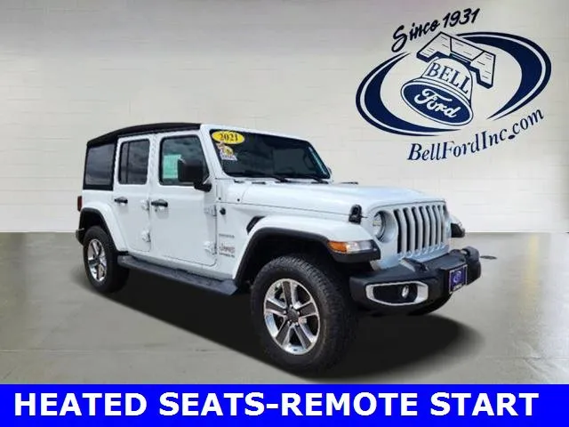 Used 2021 Jeep Wrangler Unlimited Sahara w/ Cold Weather Group