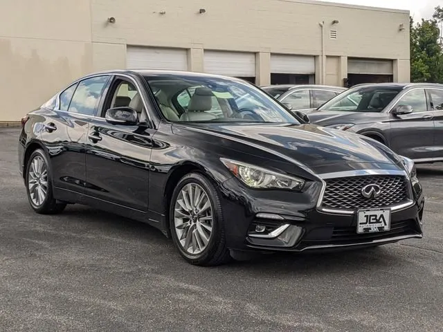 Certified 2021 INFINITI Q50 Luxe w/ Cargo Package