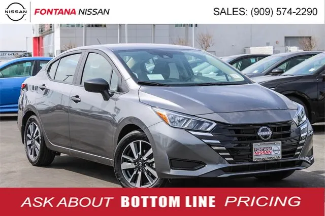 New 2024 Nissan Versa S w/ Trunk Package