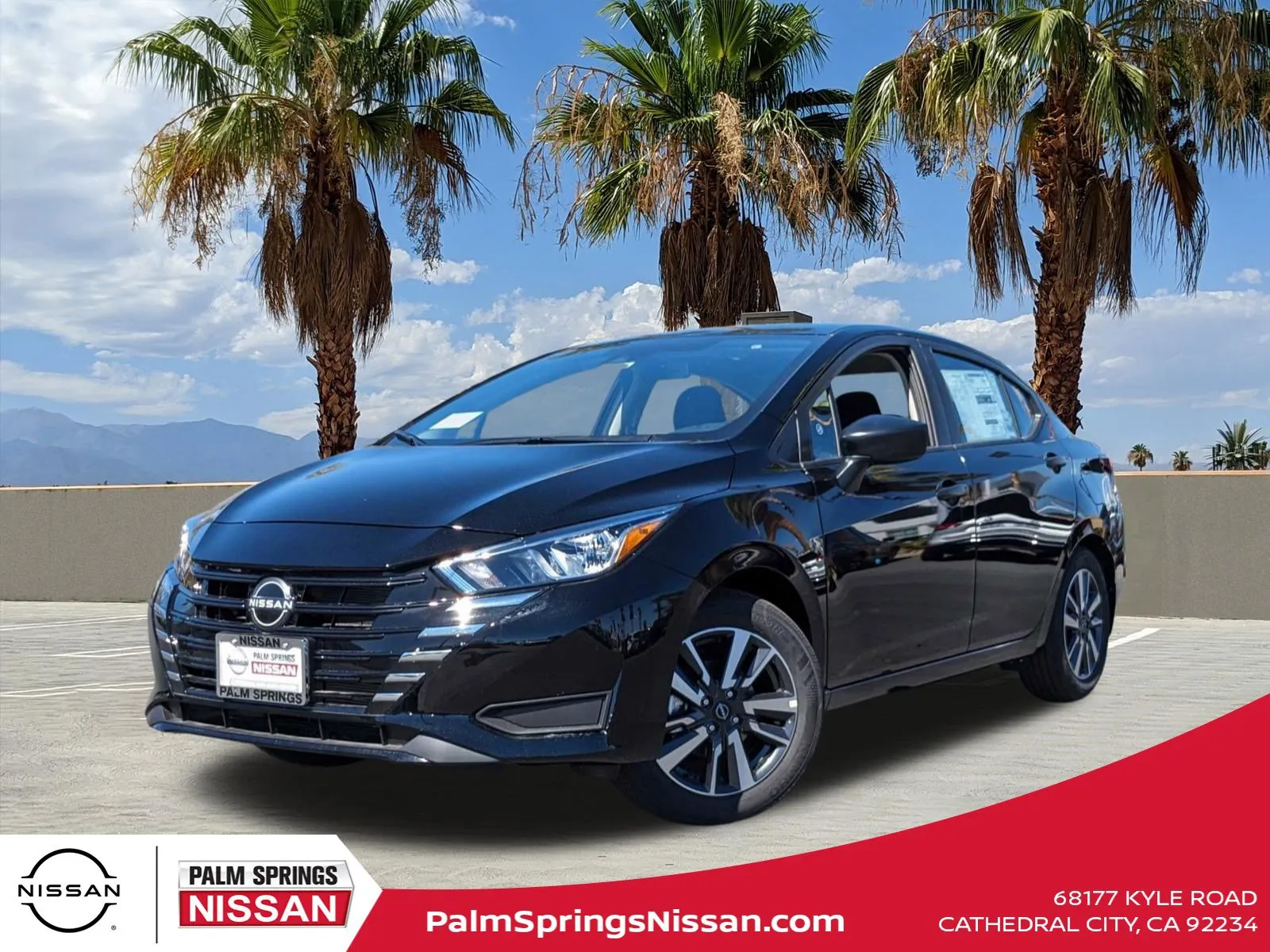 New 2024 Nissan Versa S w/ S Plus Package