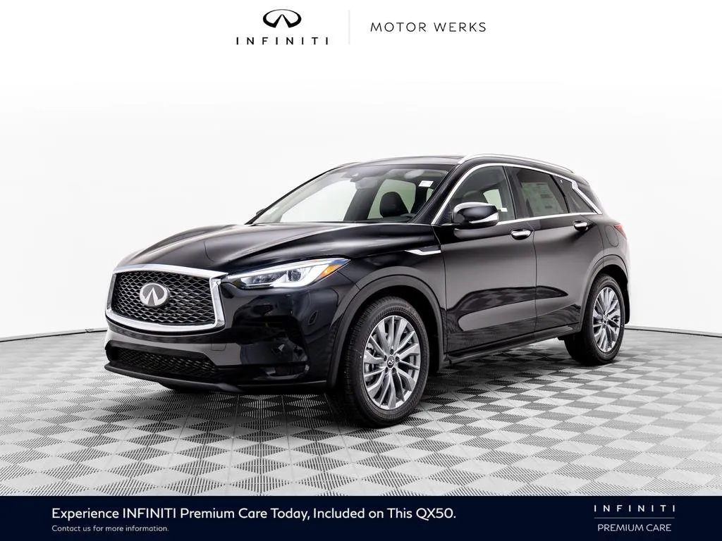 New 2024 INFINITI Q50 Luxe w/ Cargo Package