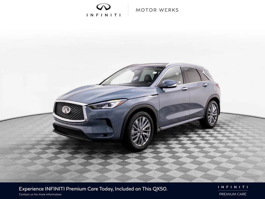 New 2024 INFINITI QX55 Luxe w/ Cargo Package