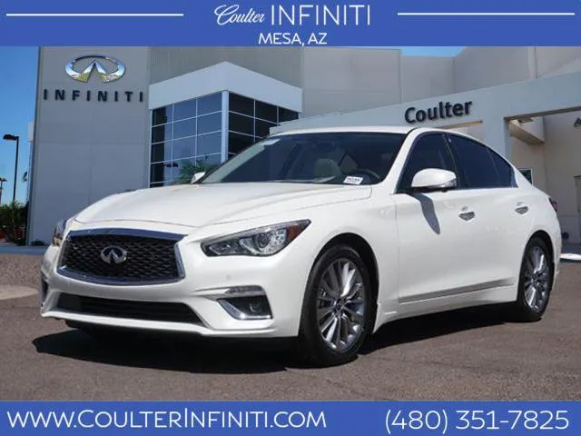 New 2024 INFINITI Q50 Luxe w/ Cargo Package