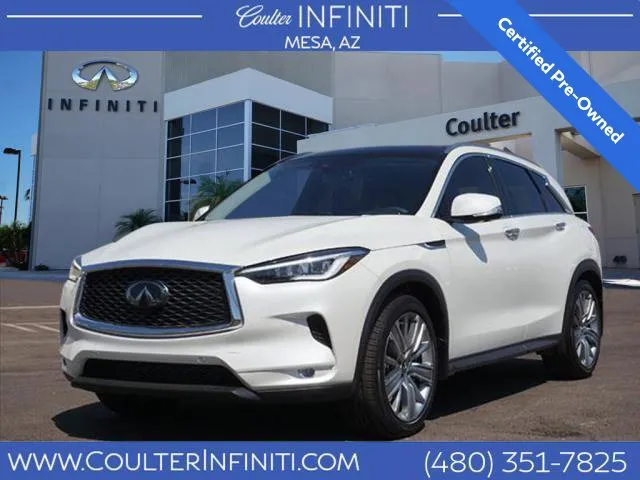 Used 2021 INFINITI Q50 Luxe