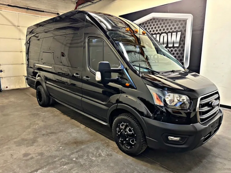 Used 2020 Ford Transit 350 148" High Roof Extended DRW w/ Load Area Protection Package