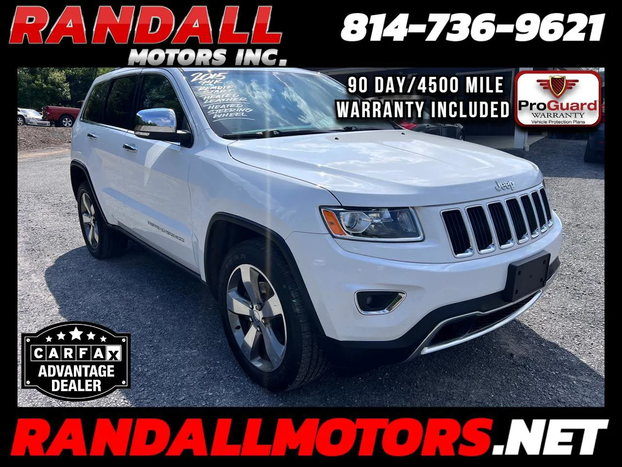 Used 2015 Jeep Grand Cherokee Limited w/ Trailer Tow Group IV