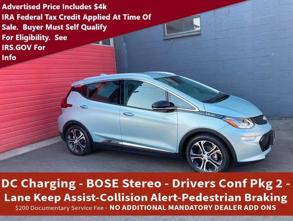 Used 2020 Chevrolet Bolt Premier w/ Infotainment Package